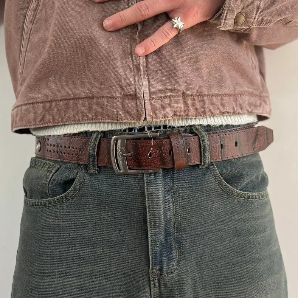 Y2k style brown and silver